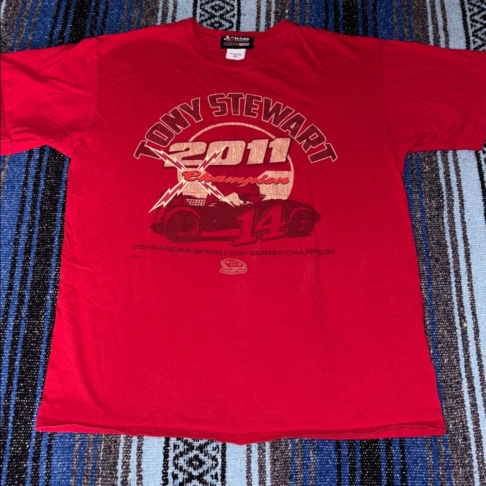 2011 NASCAR Sprint Cup Champion Tony Stewart Tee Shirt